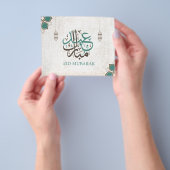 Eid Mubarak / Ramadan Groeten Flyer (Hand)