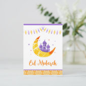 Eid Mubarak, Ramadan-kaart Briefkaart (Staand voorkant)