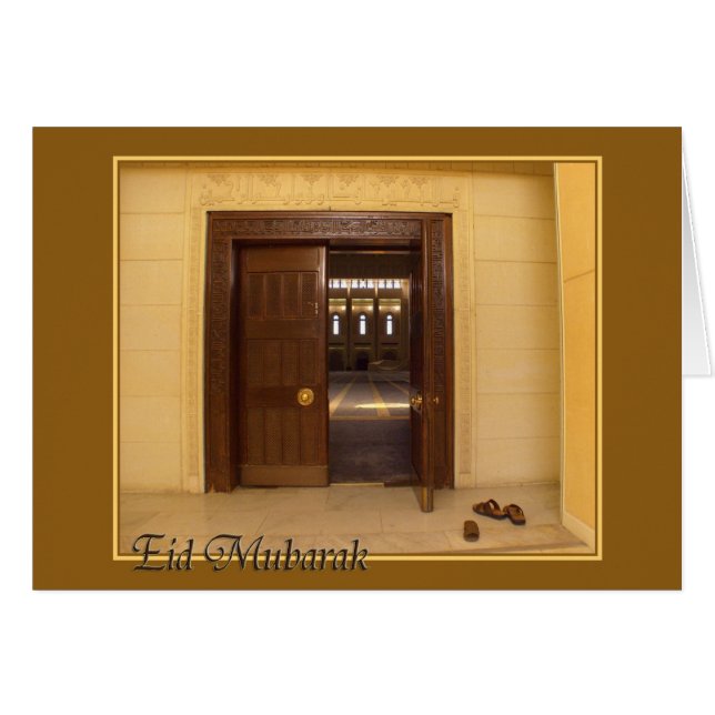 Eid mubarak - Ramadan Kareem (Voorkant Horizontaal)