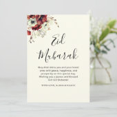 Eid Mubarak Ramadan Kareem Eid al Fitr Groet Feestdagenkaart (Staand voorkant)