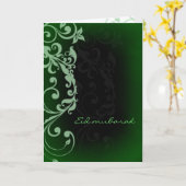 Eid Mubarak - Ramadan kareem - Groet Kaart (Gele Bloem)