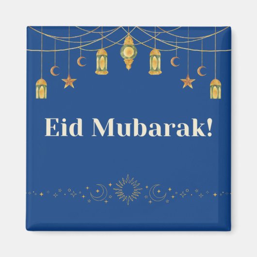 Eid Mubarak Ramadan Mooie magneet cadeau (Voorkant)