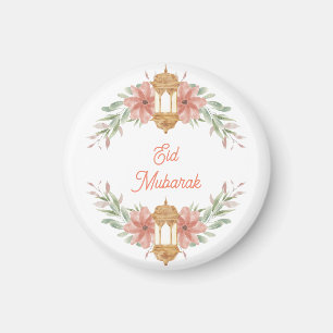 Eid Mubarak Ramadan Mubarak Bloemen kranslamp Magneet