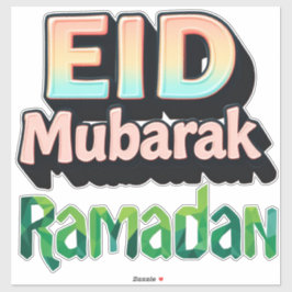 EID Mubarak + Ramadan Sticker