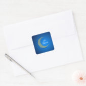 Eid Mubarak / Ramadan Vierkante Sticker (Envelop)