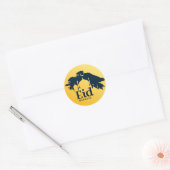 Eid Mubarak Ronde Sticker (Envelop)