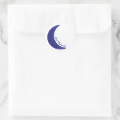 Eid mubarak ronde sticker (Tas)