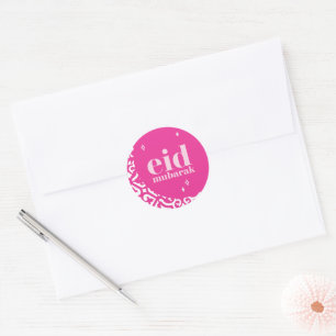 Eid Mubarak Ronde Sticker