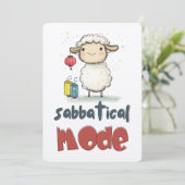 Eid Mubarak!! Schapen op Sabbatical | Propvol Kaart (Staand voorkant)