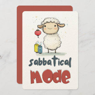 Eid Mubarak! Schapen op sabbatical   Volledig verp Kaart