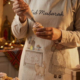 Eid Mubarak Schort Islamitische Vrouw Cadeau