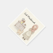 Eid Mubarak servet voor moslimkinderen (Hoek)