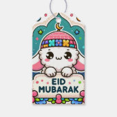 Eid Mubarak Sheep Cadeaulabel (Voorkant)