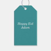 Eid Mubarak Sheep Cadeaulabel (Achterkant)