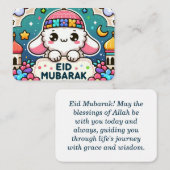 Eid Mubarak Sheep Notitiekaartje (Voorkant / Achterkant)