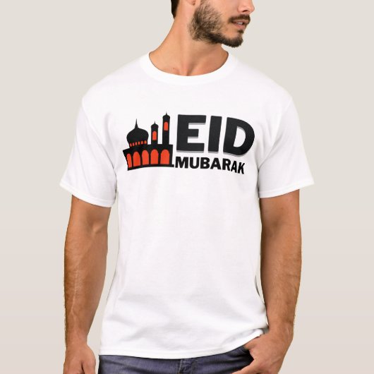EID Mubarak Shirt, Happy Eid T-Shirt (Voorkant)