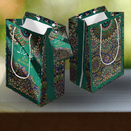Eid Mubarak sierpatroon Emerald Medium Cadeauzakje