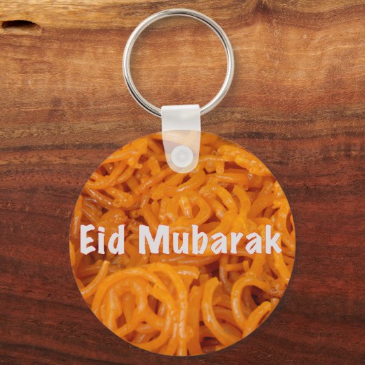 Eid Mubarak Sleutelhanger (Voorkant)