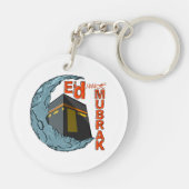 Eid mubarak sleutelhanger (Achterkant)