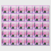 Eid Mubarak sprookje met omslagpapier Cadeaupapier (Vlak)