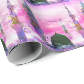 Eid Mubarak sprookje met omslagpapier Cadeaupapier (Rol Hoek)