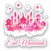 Eid Mubarak Sticker (Voorkant)