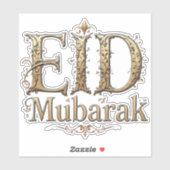 Eid Mubarak Sticker (Vel)