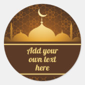 Eid Mubarak Sticker (Voorkant)