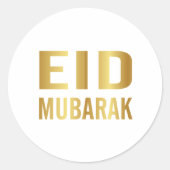 Eid Mubarak Sticker (Voorkant)