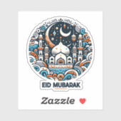 Eid Mubarak Sticker (Vel)