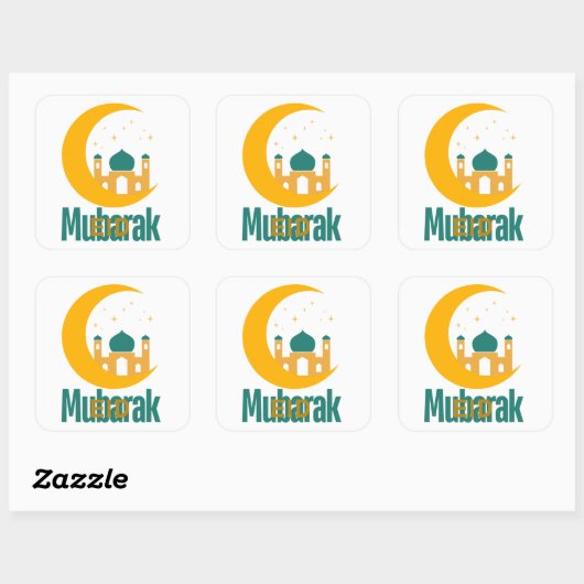Eid mubarak stickers (Vel)