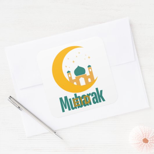 Eid mubarak stickers (Envelop)