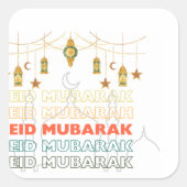 Eid mubarak stickers (Voorkant)