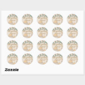 Eid Mubarak-stickers Ronde Sticker (Vel)