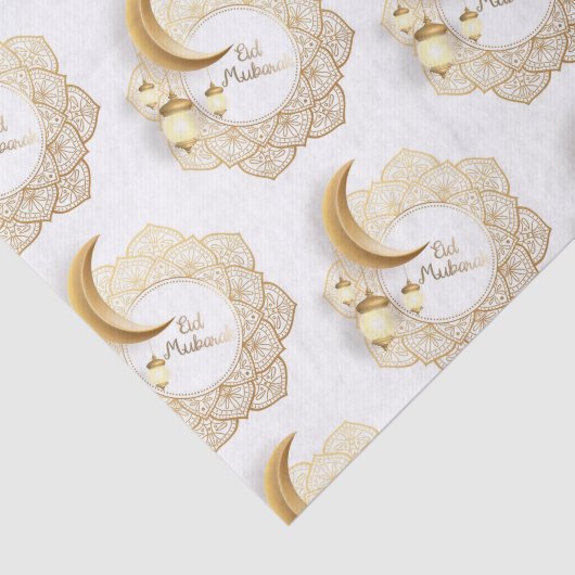 Eid mubarak tissuepapier (Detail)
