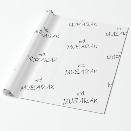 Eid Mubarak Verpakkingspapier Cadeaupapier (Uitgerold)