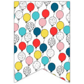 Eid Mubarak-vlaggen, kleurrijke ballonnen Vlaggetjes (Tweede vlag)