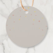 Eid mubarak voor eid fitr cadeau label (Achterkant)