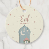 Eid mubarak voor eid fitr cadeau label (Voorkant)
