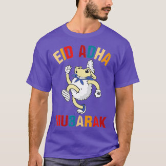 Eid Mubarak voor islamitische Amerikaanse Mannen E T-shirt
