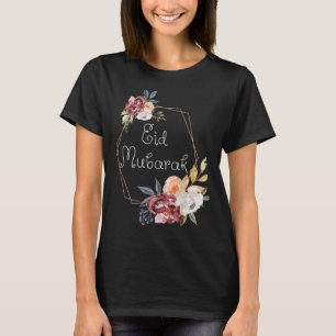 Eid Mubarak voor islamitische Amerikaanse Mannen E T-shirt