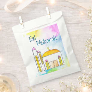 Eid Mubarak-voorkeurstassen Bedankzakje