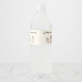 Eid Mubarak Waterfleslabels Waterfles Etiket (Achterkant)