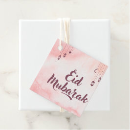 Eid Mubarak Waterverf Bedankjes Labels