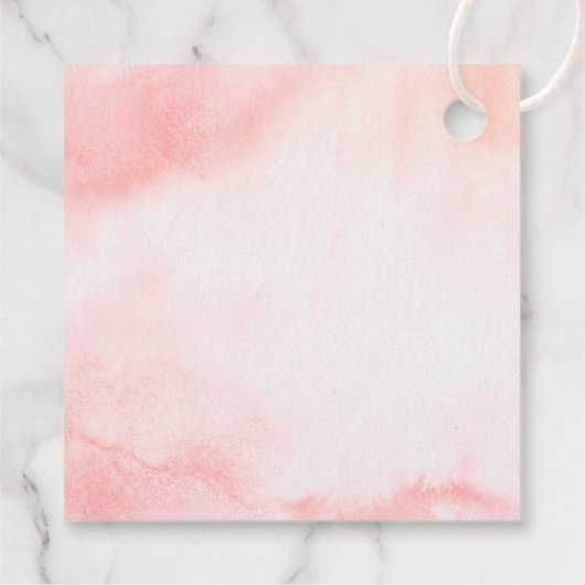 Eid Mubarak Waterverf Bedankjes Labels (Achterkant)