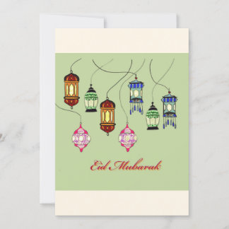 Eid Mubarak wenskaart