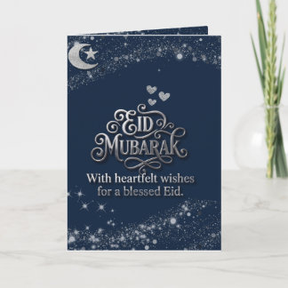 Eid Mubarak wenskaart – 5x7, US Letter & A4 (D Kaart