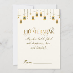 Eid Mubarak Wenskaarten Feestdagenkaart