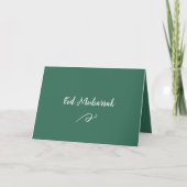 Eid Mubarrak - voeg aangepaste foto toe Kaart (Voorkant)