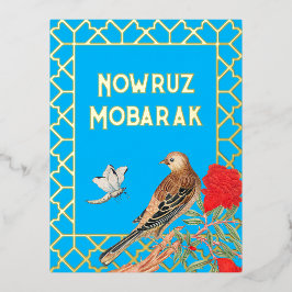 Eid Nowruz Mobarak Folie Briefkaart